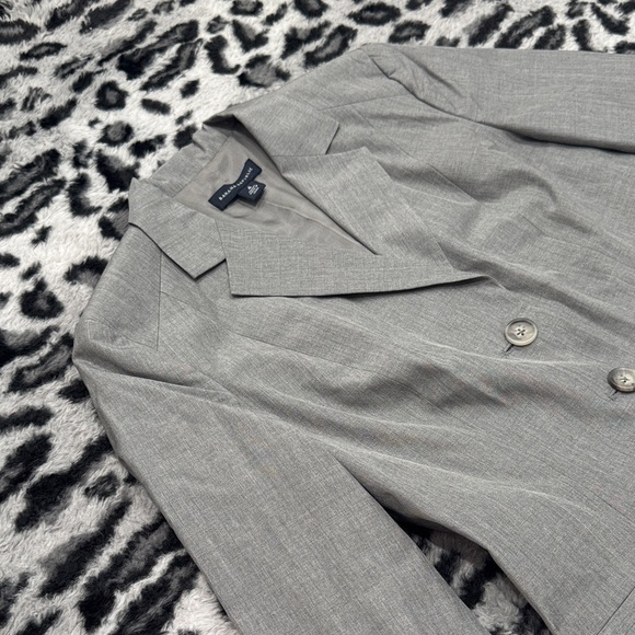 Banana Republic Women's Gray Suit Jacket - Picture 3 of 6